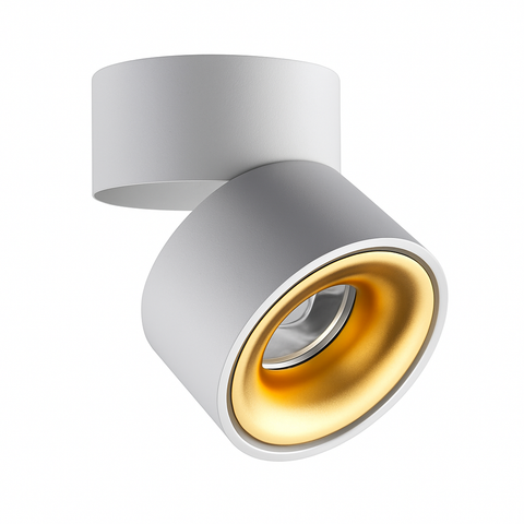 Adjustable Round LED Ceiling Spotlight for Focused Room Lighting