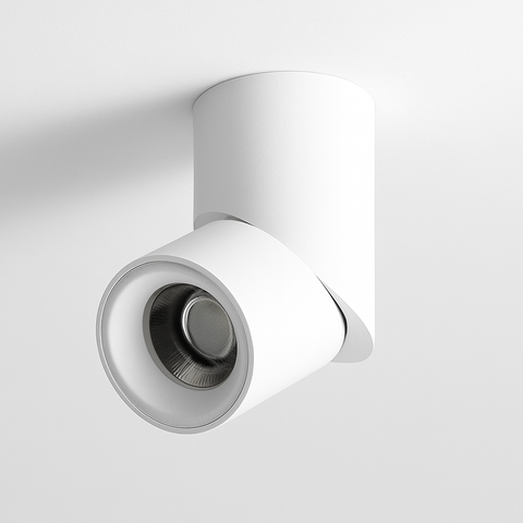 Rotating COB LED Ceiling Spotlight for Adjustable Indoor Illumination
