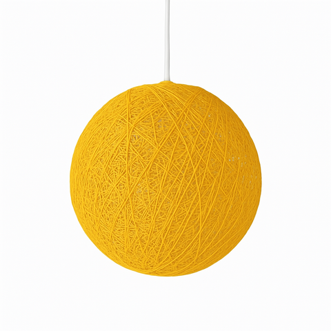 Woven Paper Globe Pendant Light for Bedroom and Dining Room Decor