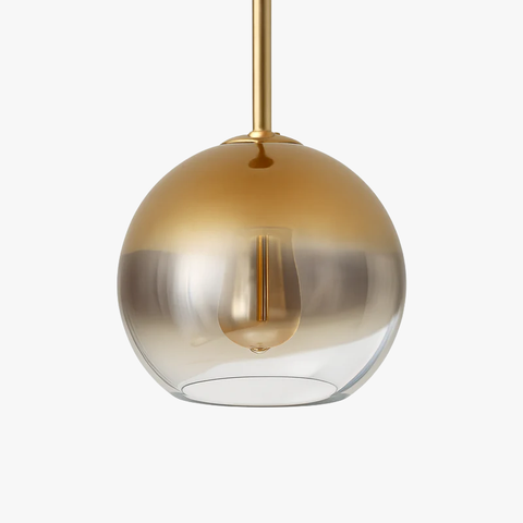 Glass Globe Pendant Light for Dining Tables and Living Room Decor