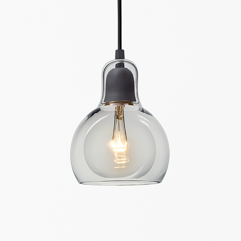 Double-Layer Glass Pendant Light for Kitchen and Dining Room Decor