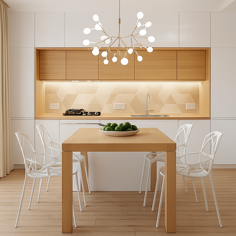 Modern Branch LED Chandelier for Dining and Living Room Lighting