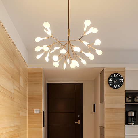 Modern Branch LED Chandelier for Dining and Living Room Lighting