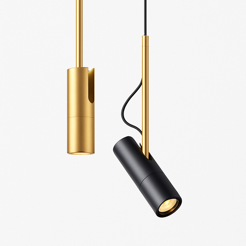 Adjustable Pendant Spotlight for Bedside and Kitchen Task Lighting