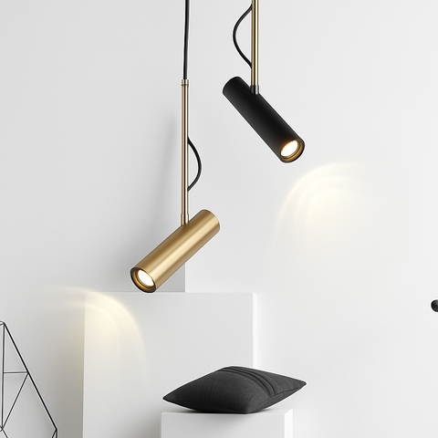 Adjustable Pendant Spotlight for Bedside and Kitchen Task Lighting