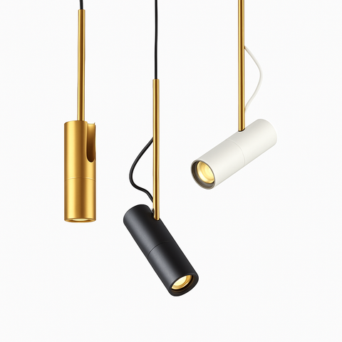 Adjustable Pendant Spotlight for Bedside and Kitchen Task Lighting