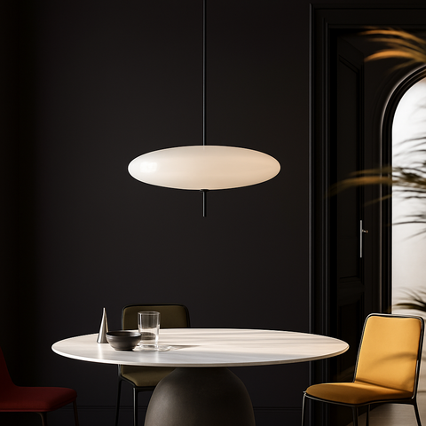 Flying Saucer LED Pendant Light for Modern Dining and Living Areas