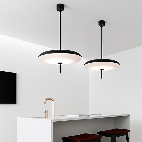 Flying Saucer LED Pendant Light for Modern Dining and Living Areas