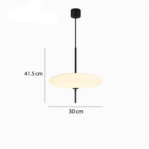 Flying Saucer LED Pendant Light for Modern Dining and Living Areas