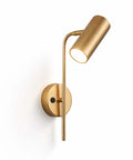 Rotatable Metal Wall Sconce for Bedside Reading — product view