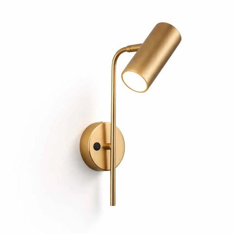Rotatable Metal Wall Sconce for Bedside Reading — product view