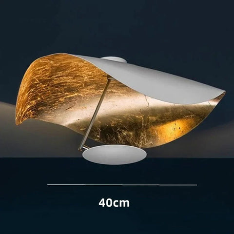 Sculptural Metal LED Pendant Light for Dining Rooms and Living Spaces