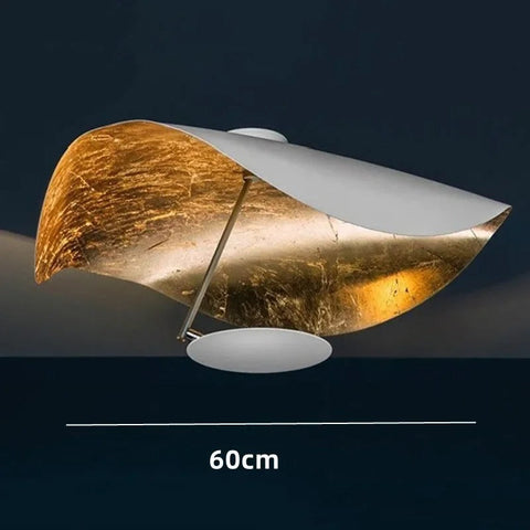 Sculptural Metal LED Pendant Light for Dining Rooms and Living Spaces