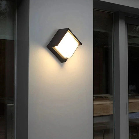 Solar Motion Sensor Wall Light for Outdoor Security