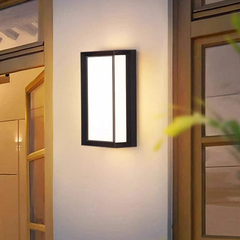 Solar Motion Sensor Wall Light for Outdoor Security