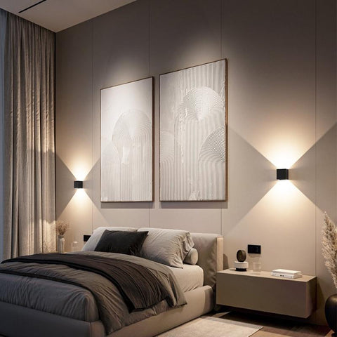 Modern LED Up and Down Wall Light for Living Rooms and Hallways