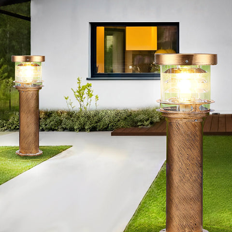Waterproof LED Bollard Light for Garden Paths and Patio Borders