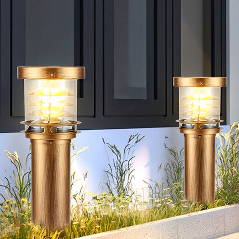 Waterproof LED Bollard Light for Garden Paths and Patio Borders