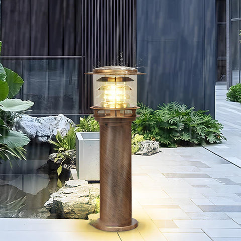 Waterproof LED Bollard Light for Garden Paths and Patio Borders