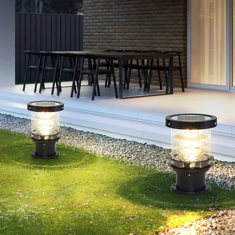 Waterproof LED Bollard Light for Garden Paths and Patio Borders
