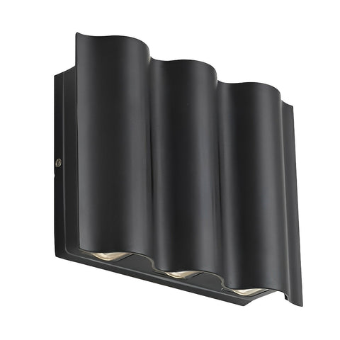 Waterproof LED Up-and-Down Wall Sconce for Outdoor Home Entryways