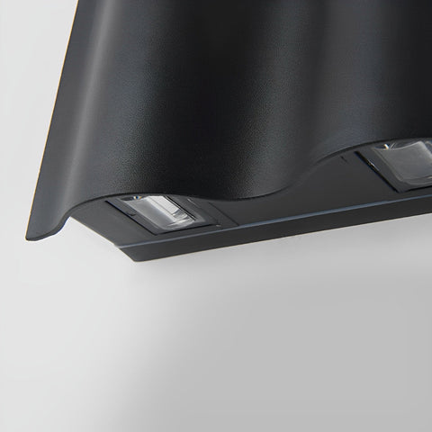 Waterproof LED Up-and-Down Wall Sconce for Outdoor Home Entryways
