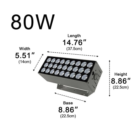 Waterproof LED Landscape Spotlight for Trees and Building Facades