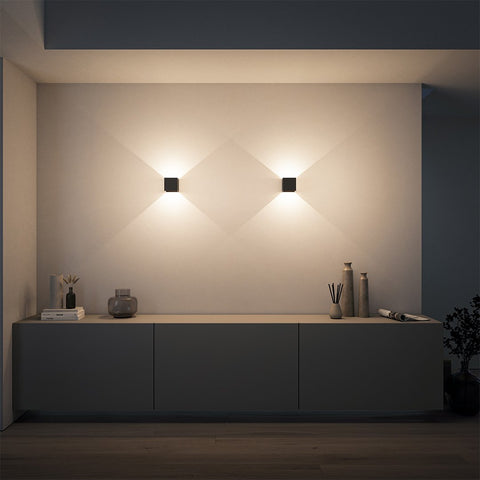 Modern LED Up and Down Wall Light for Living Rooms and Hallways