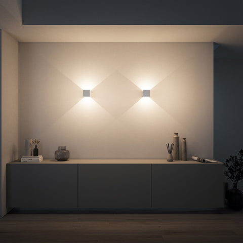 Modern LED Up and Down Wall Light for Living Rooms and Hallways