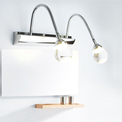 Curved LED Wall Light with Multiple Light Tone Options