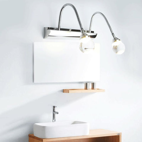 Curved LED Wall Light with Multiple Light Tone Options